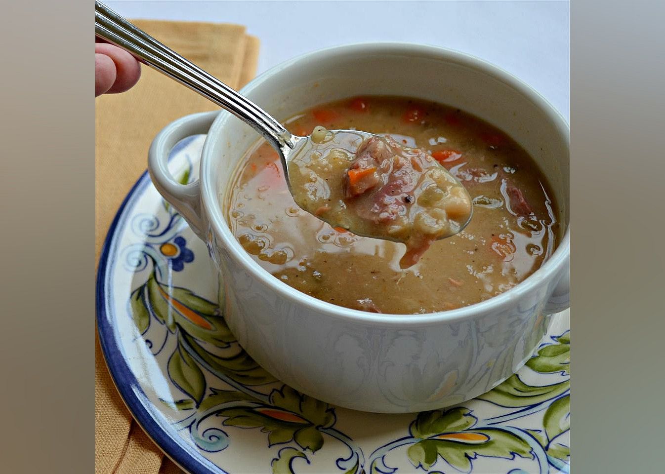 Mom's Ham and Bean Soup