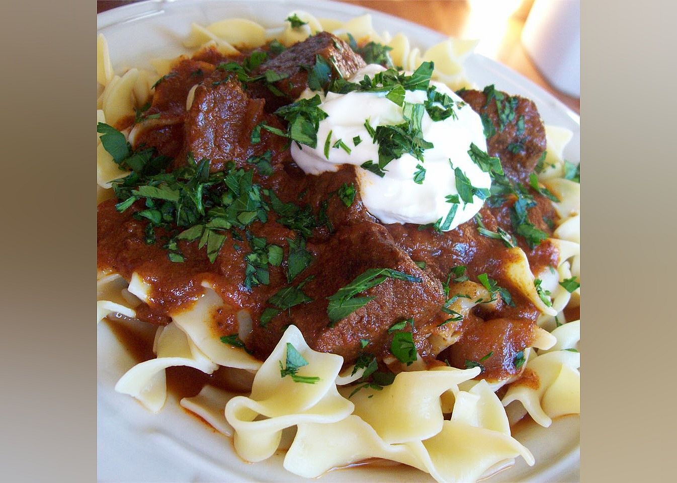 Smoked Paprika Goulash for the Slow Cooker