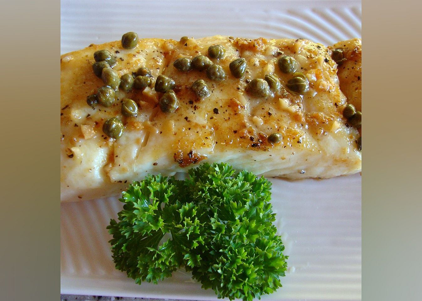 Capers and Halibut