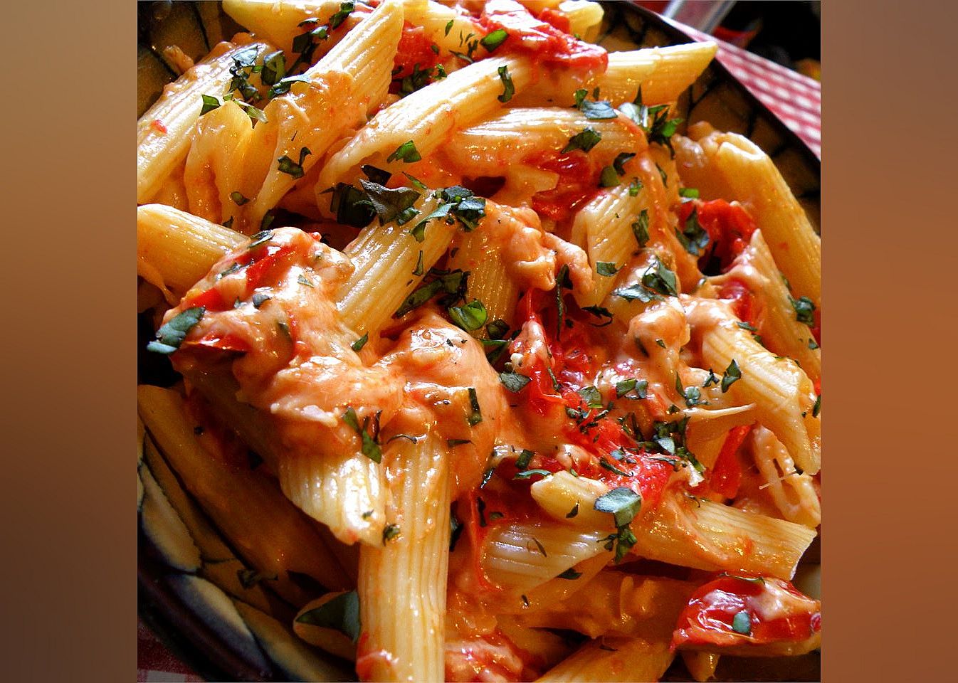 Tomato Basil Penne Pasta
