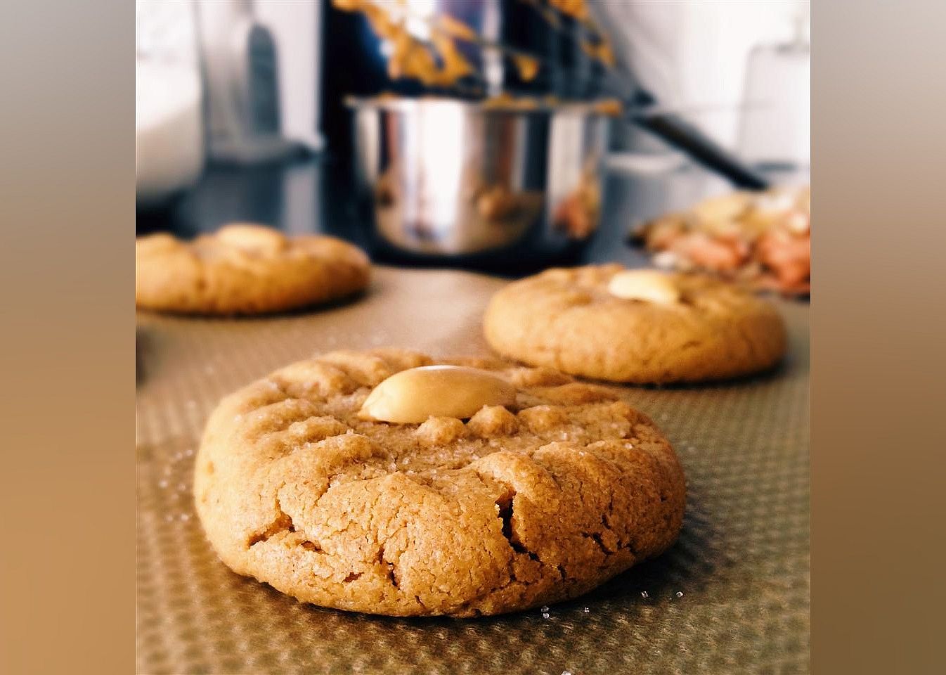 3-Ingredient Peanut Butter Cookies