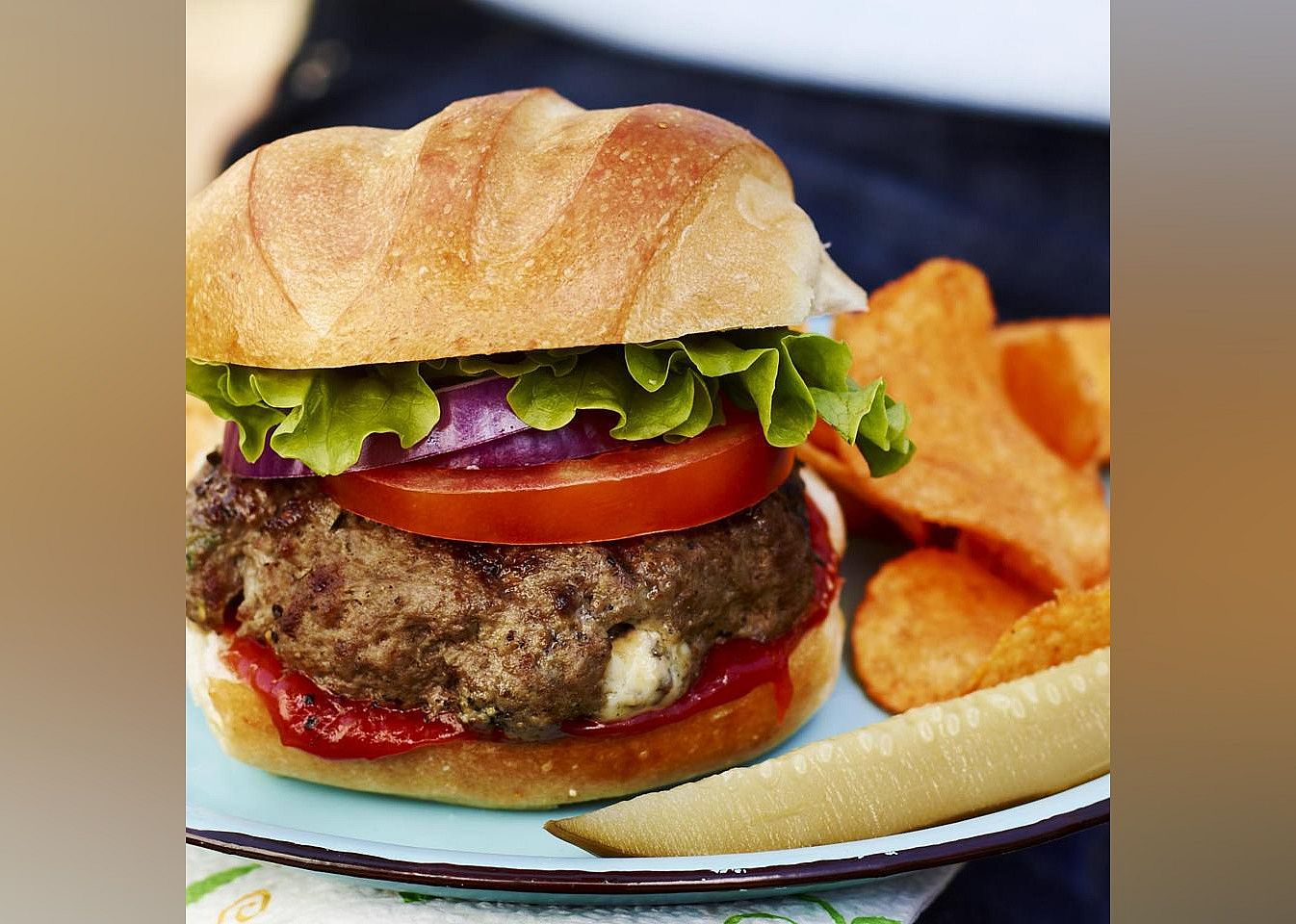 Blue Cheese Burgers