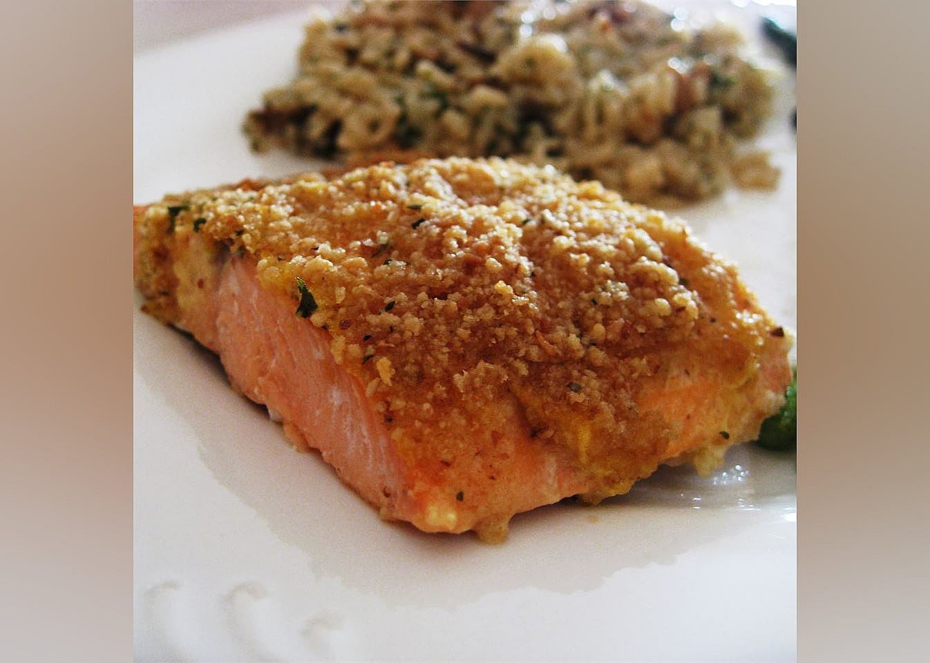 Baked Salmon Fillets Dijon