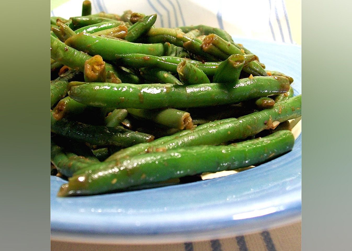Chinese Green Bean Stir-Fry