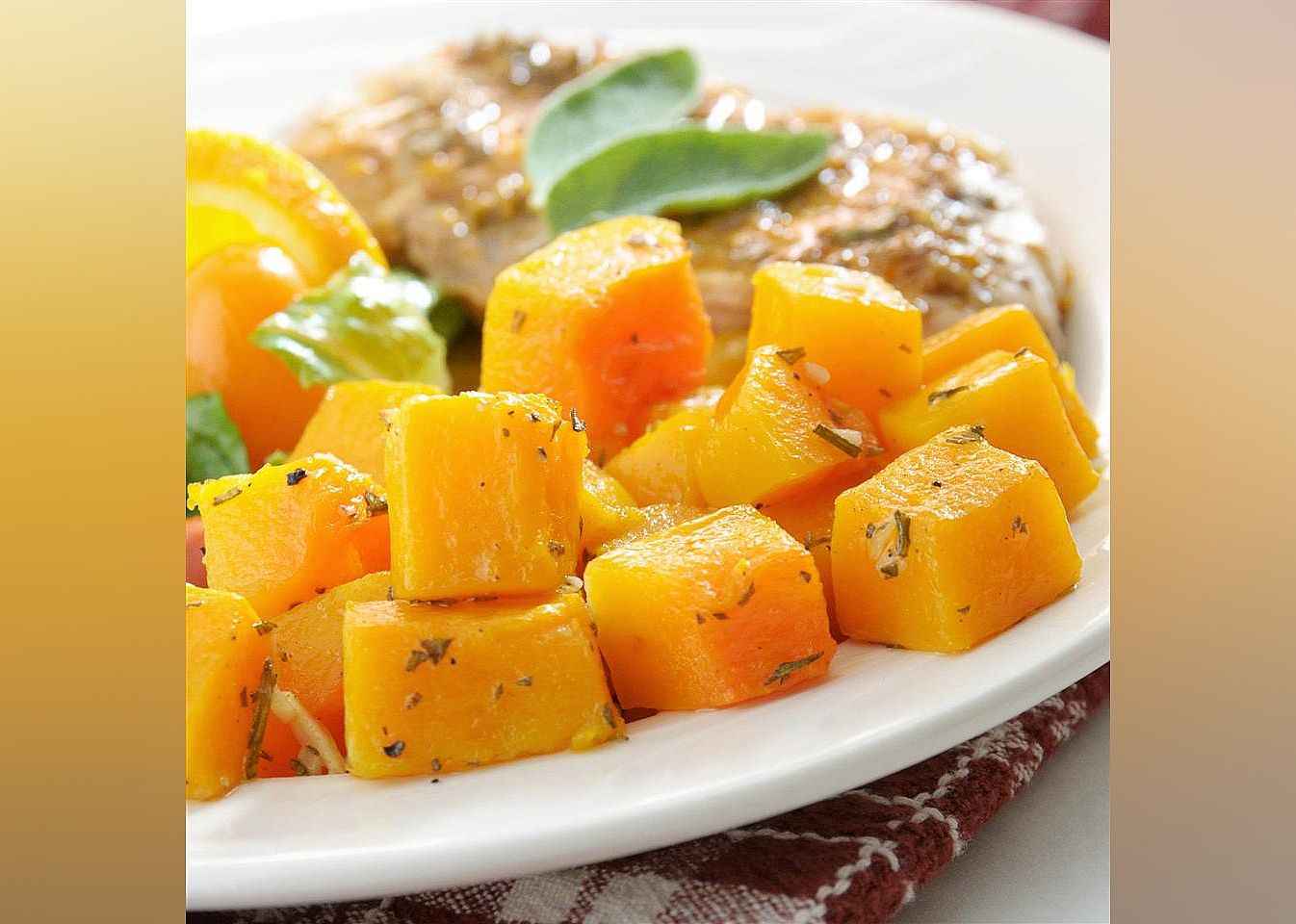 Rosemary Roasted Butternut Squash