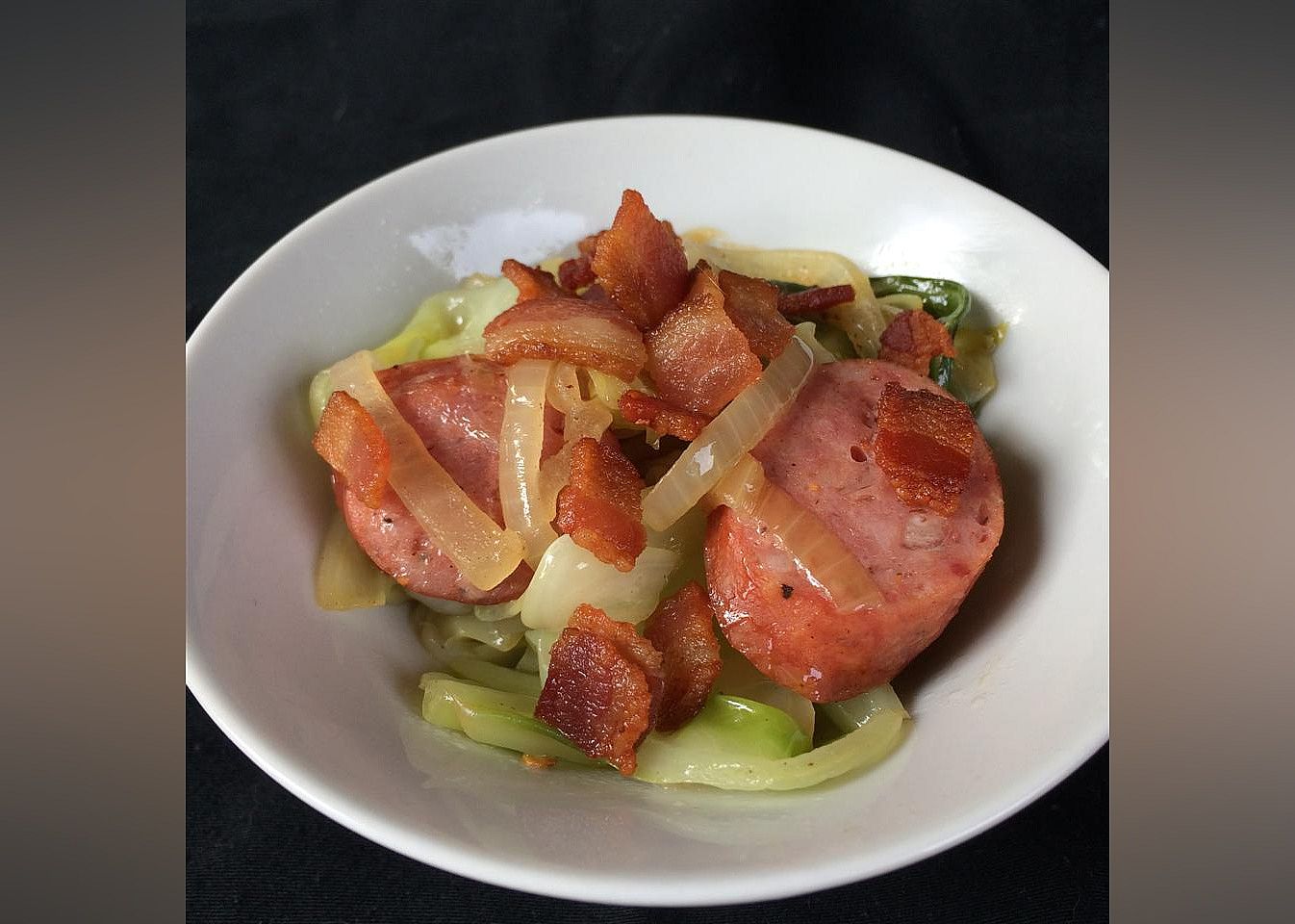 Kielbasa and Cabbage
