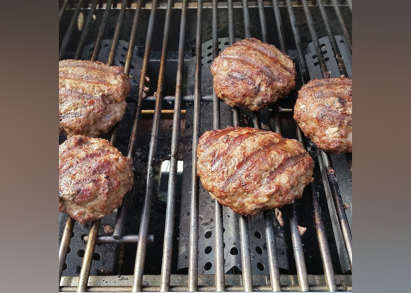 Grilled Bison Burgers