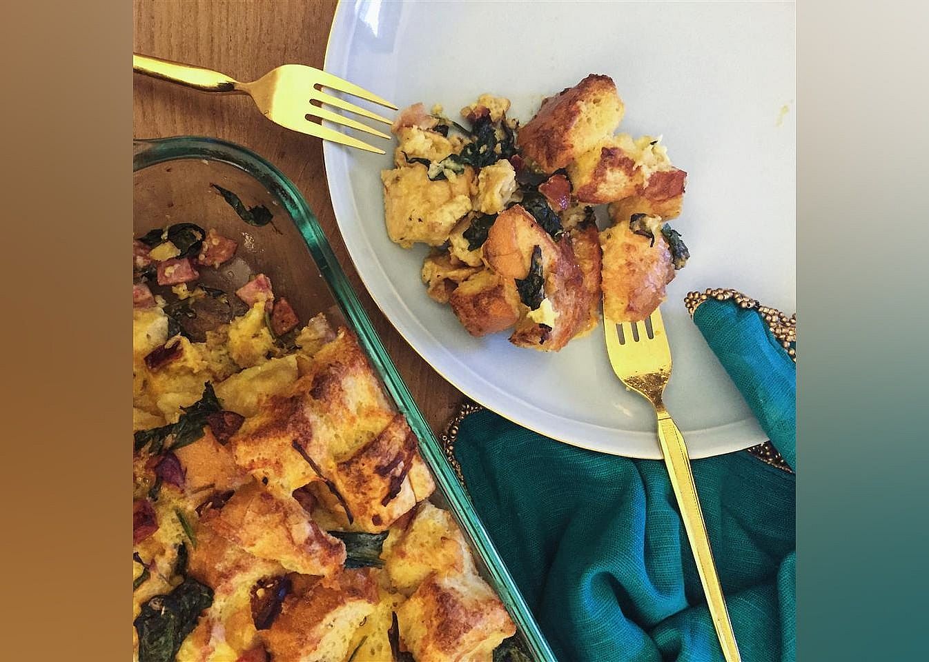 Breakfast Strata