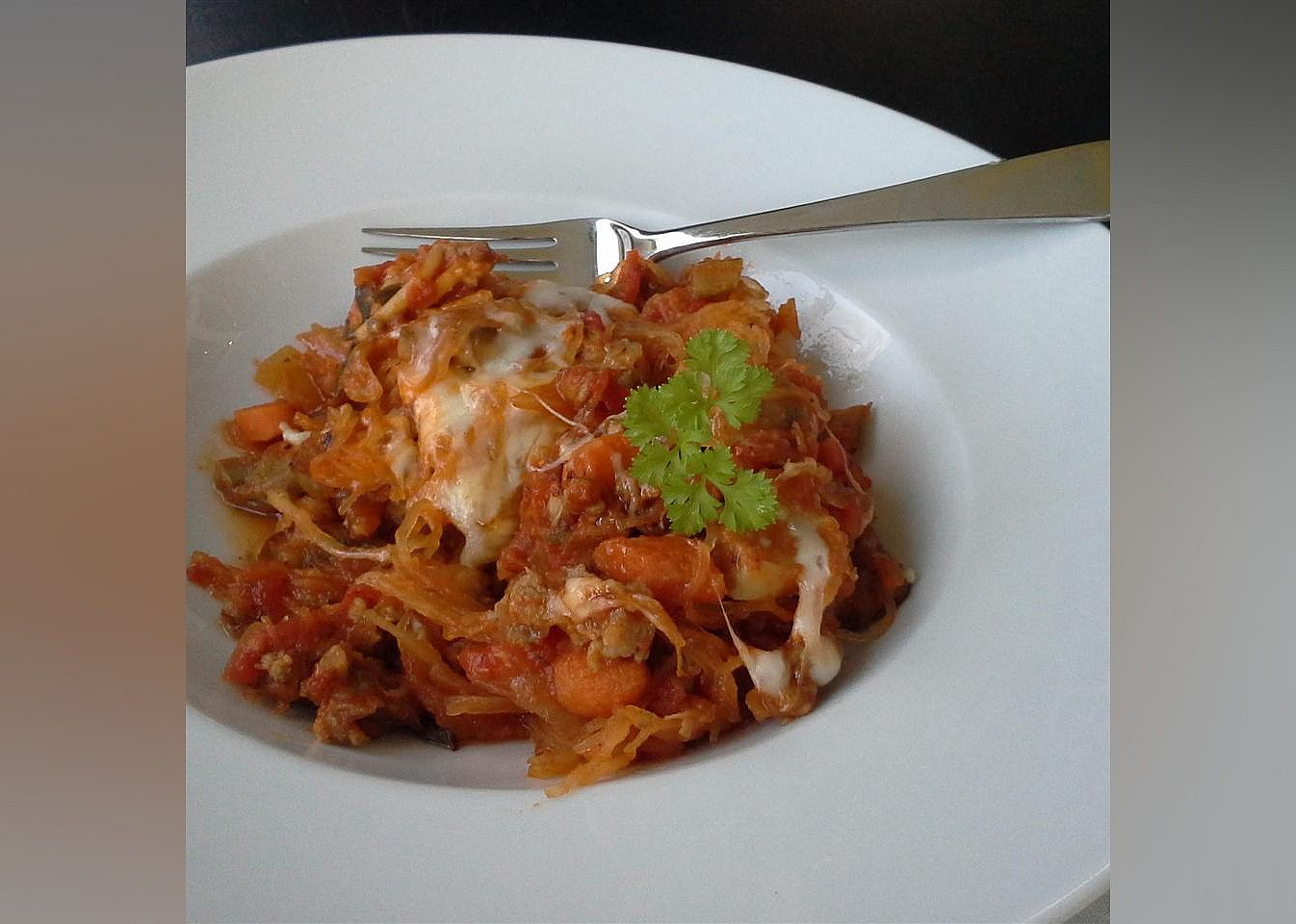 Italian Sausage Spaghetti Squash