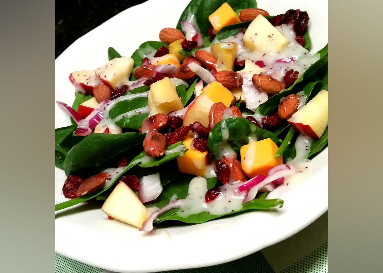 Super Seven Spinach Salad