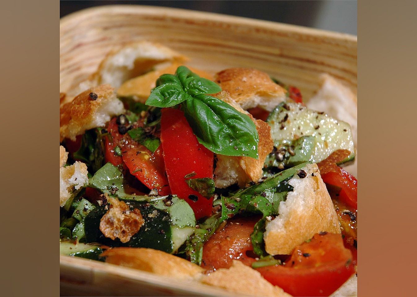 Mid-Summer Italian Bread Salad