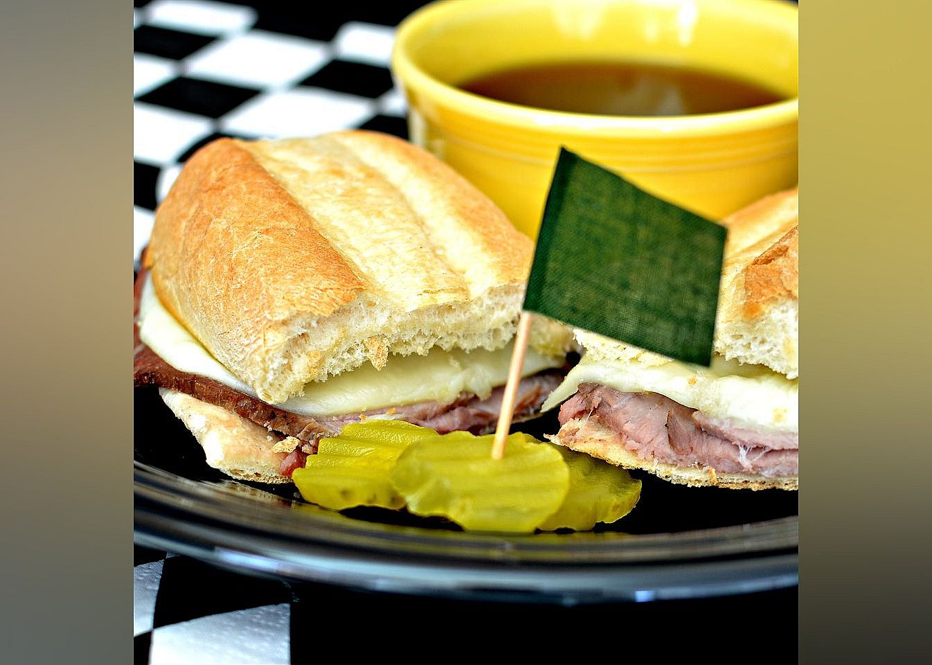 Easy French Dip Sandwiches