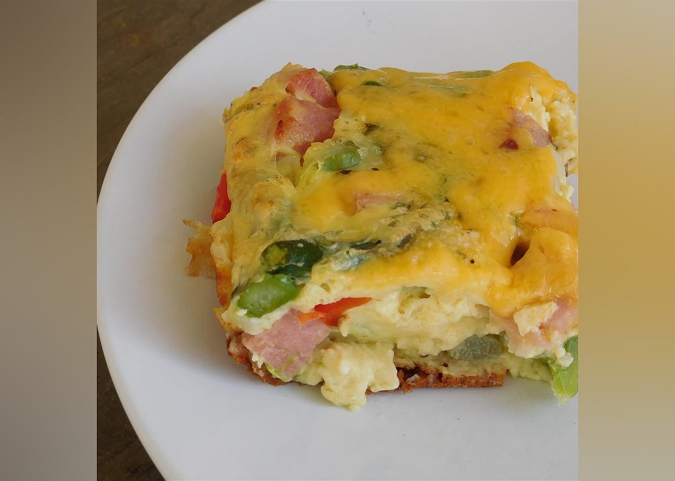 Cheesy Ham and Asparagus Bake