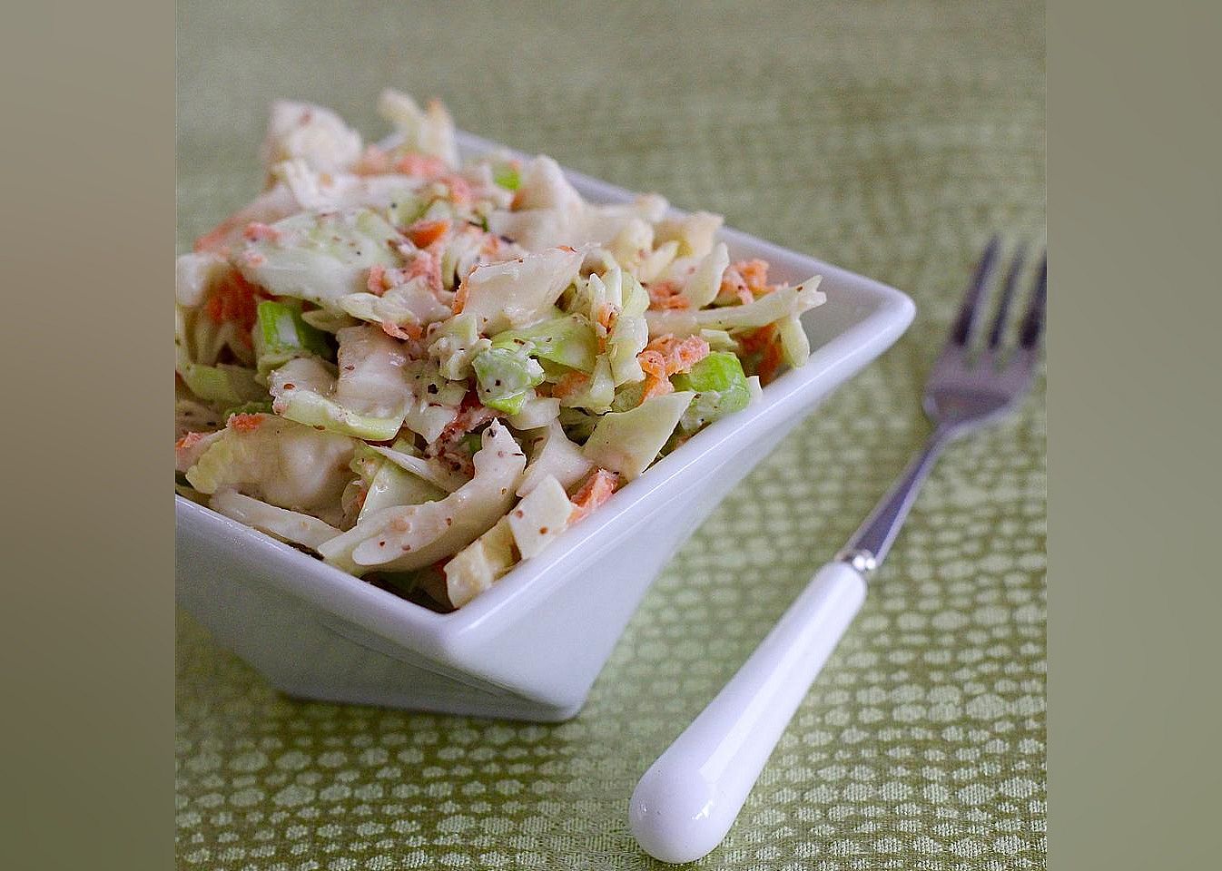 Horseradish Mustard Slaw