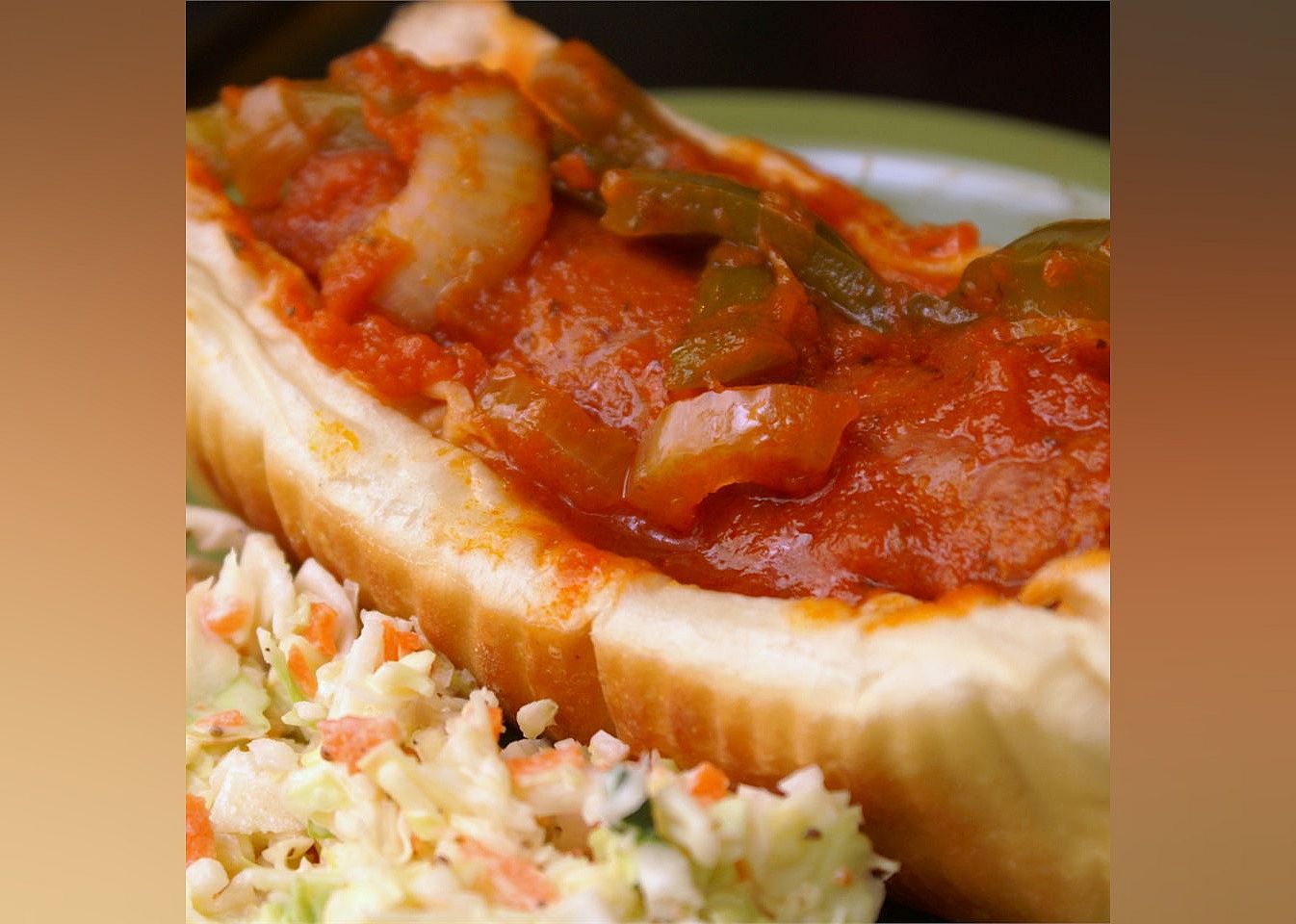 Slow Cooker Sausage with Sauce