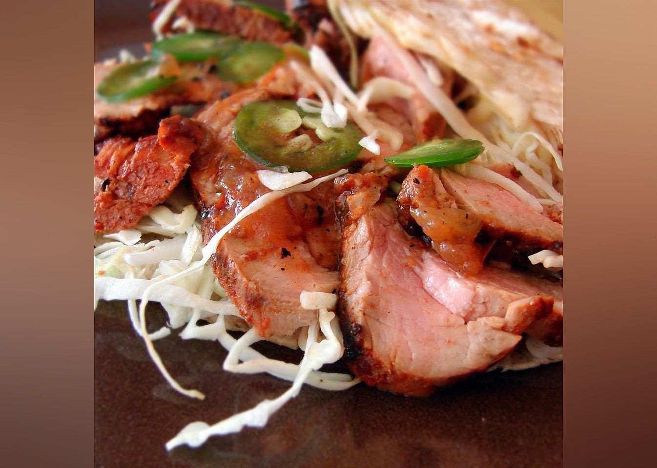 Grilled Pork Tacos al Pastor