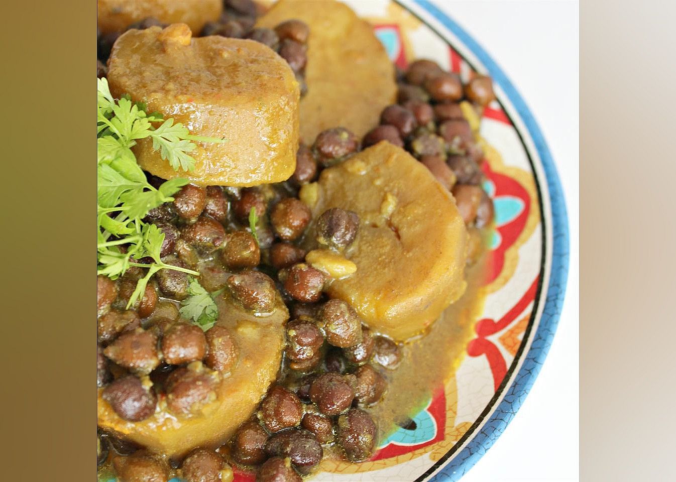 Black Chana with Potato