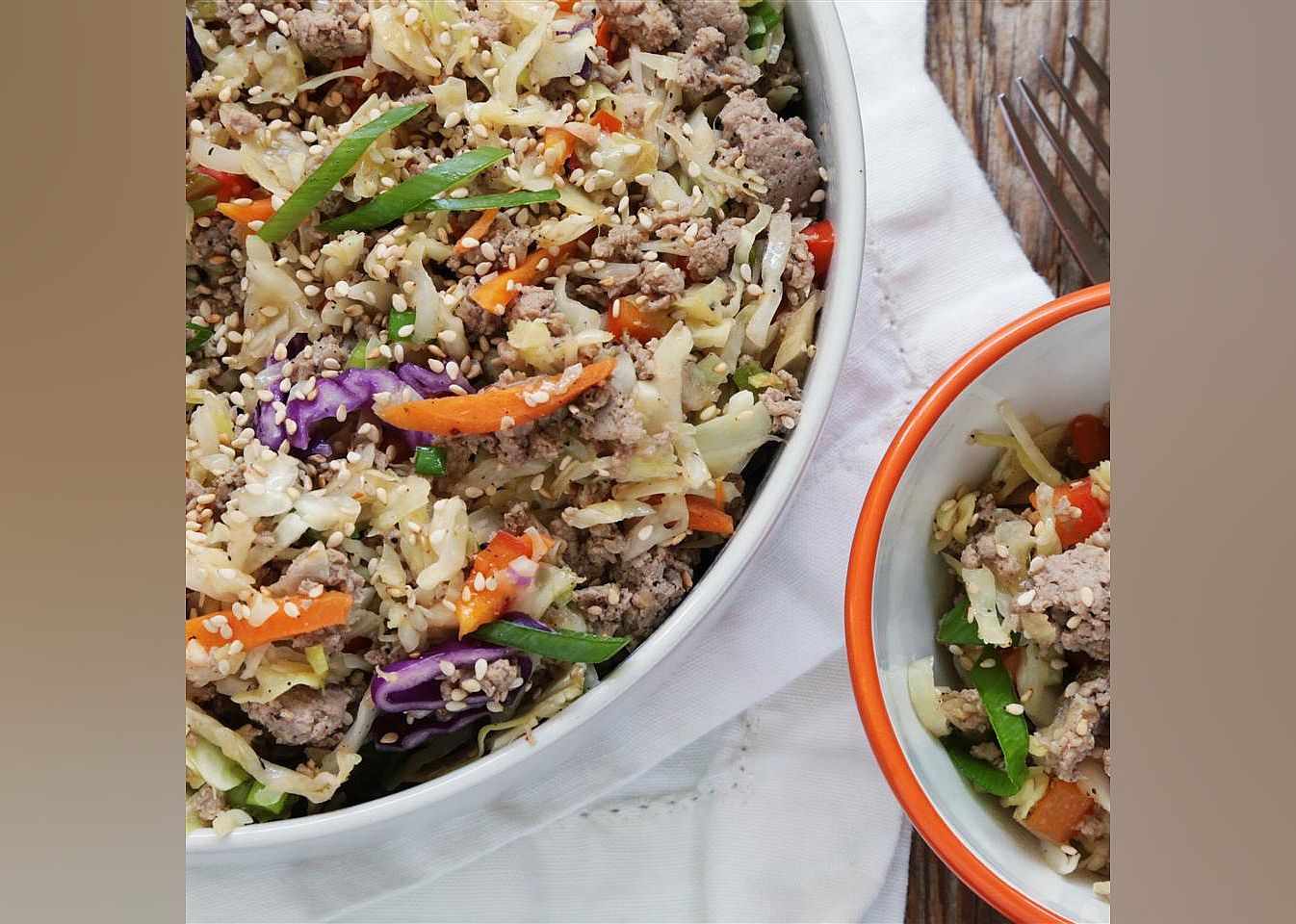 Weeknight Skillet Slaw