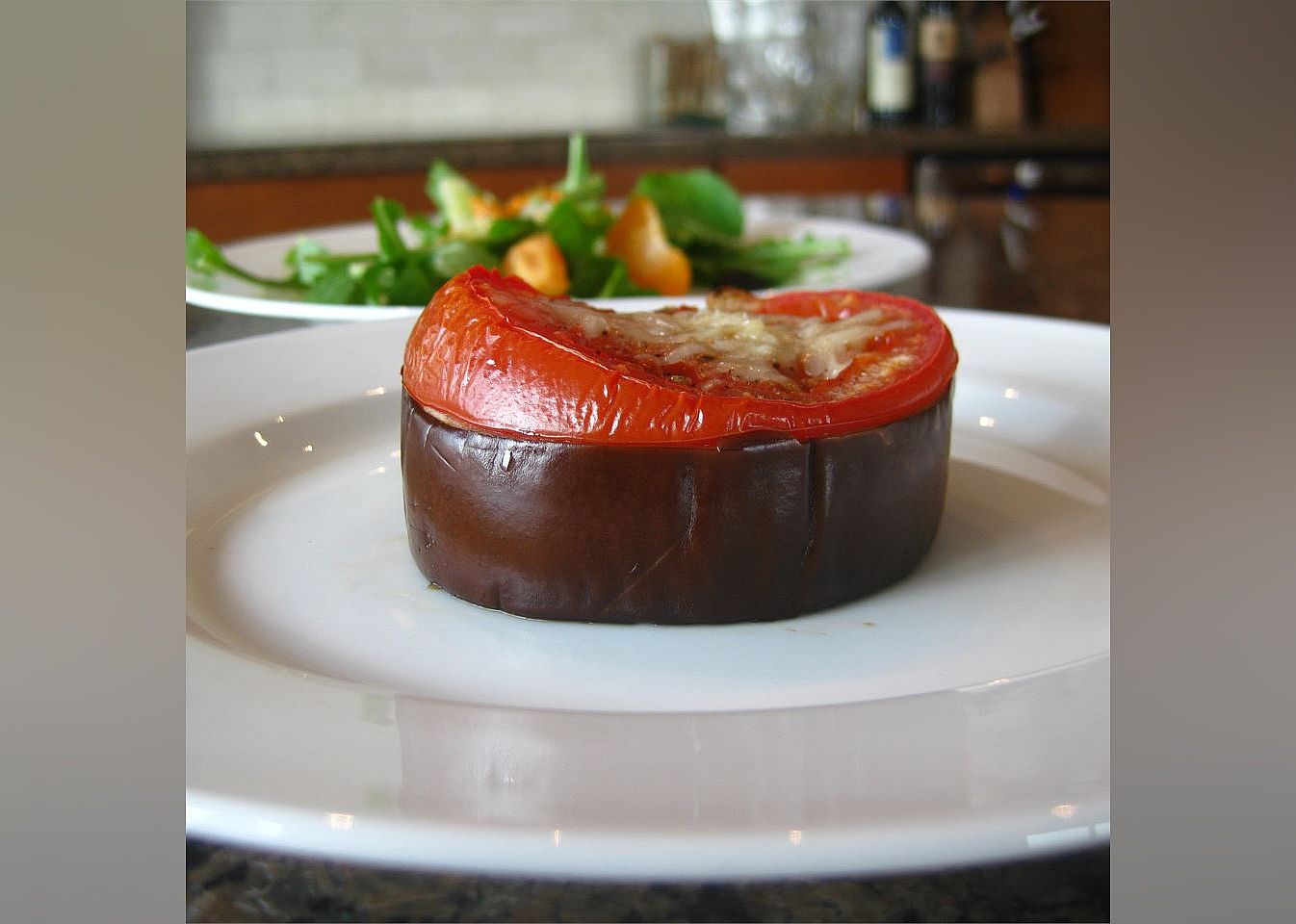 Eggplant Tomato Bake