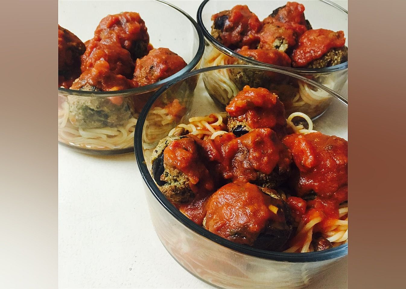 Aunt Mary's Eggplant Balls