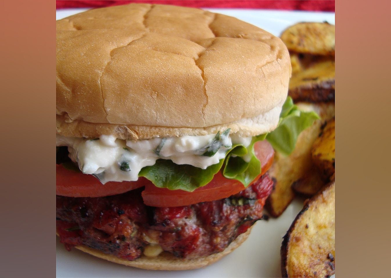 Loaded Greek Burgers