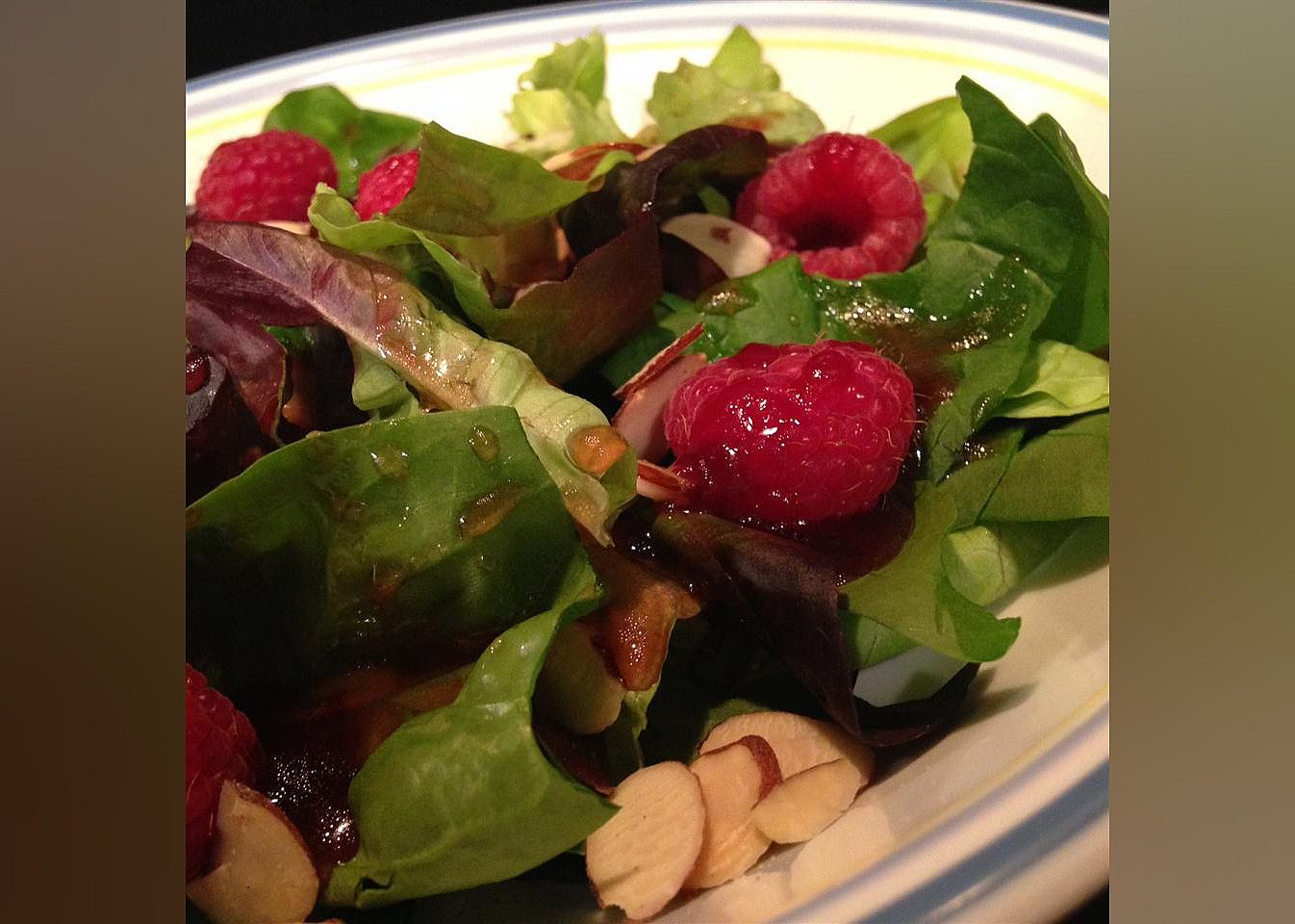 Pati's Spinach and Boysenberry Salad