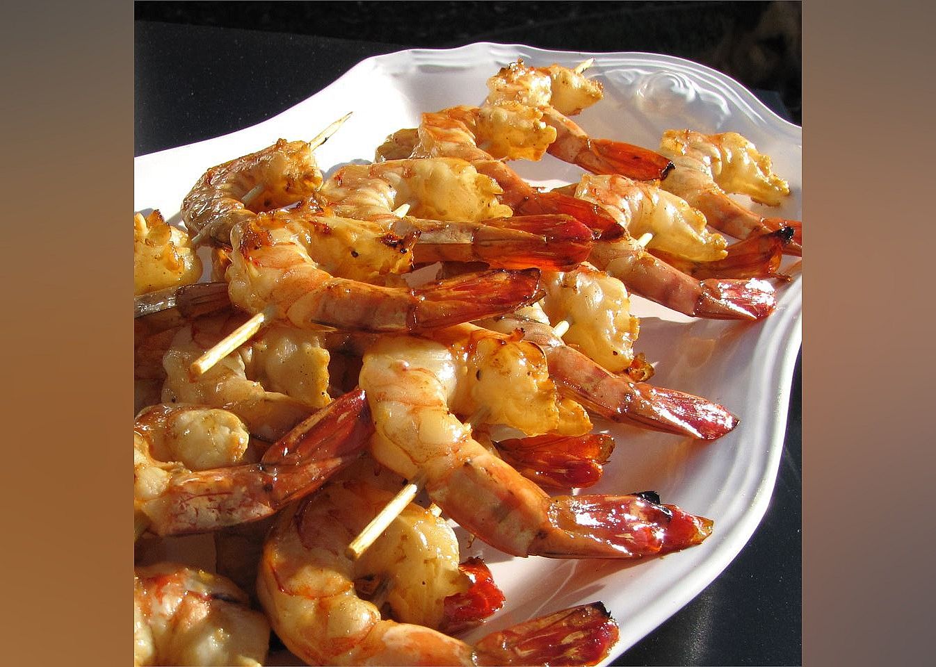 Honey Grilled Shrimp