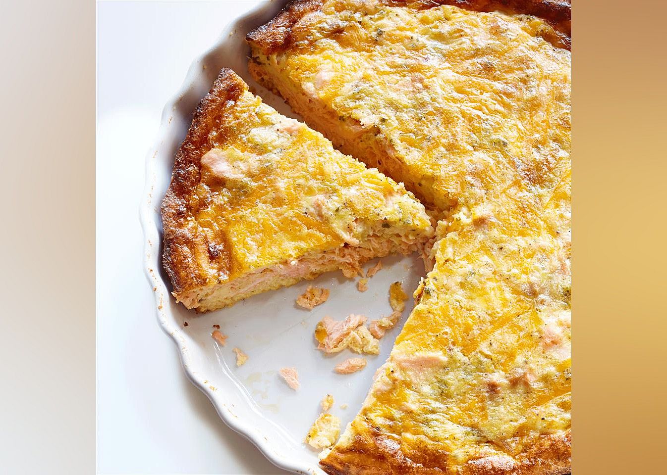 Salmon Quiche