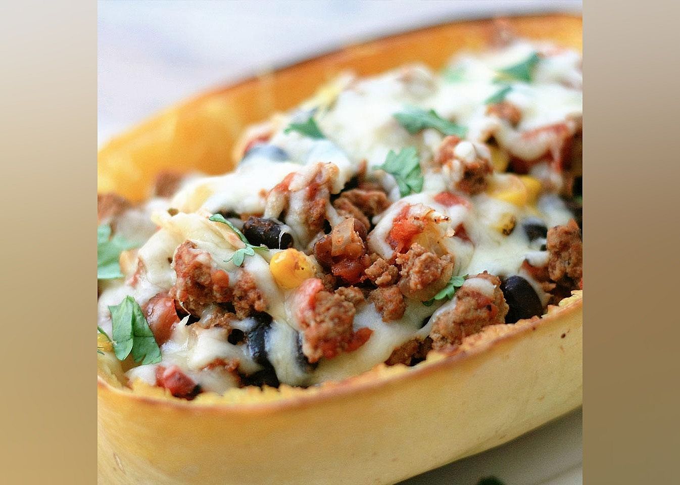 Chorizo-Stuffed Spaghetti Squash