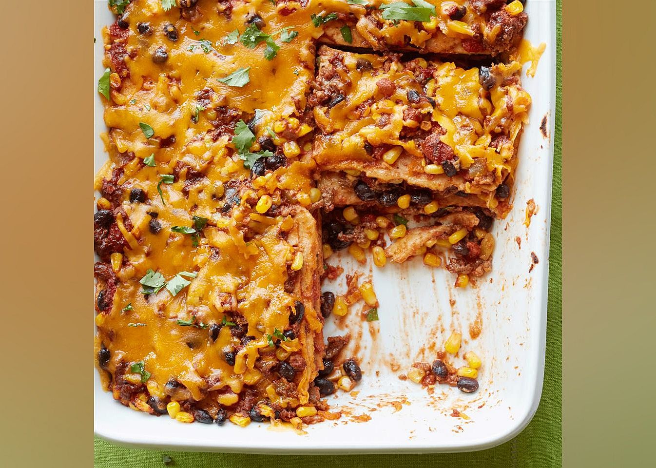 Mexican Quesadilla Casserole