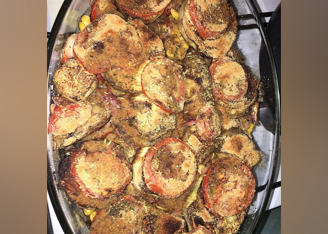 Eggplant and Tomato Casserole