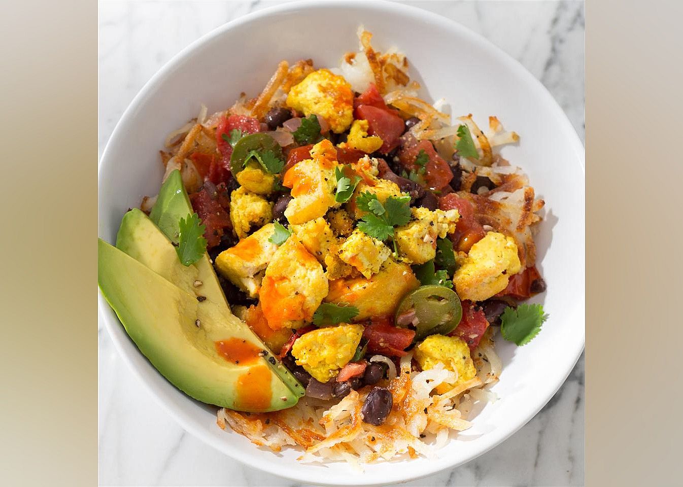 Ultimate Tofu Breakfast Burrito Bowls