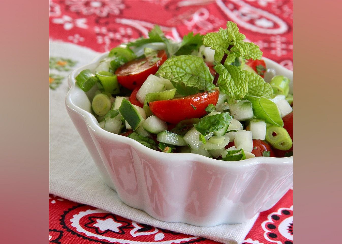 Tomato Cucumber Kachumbar