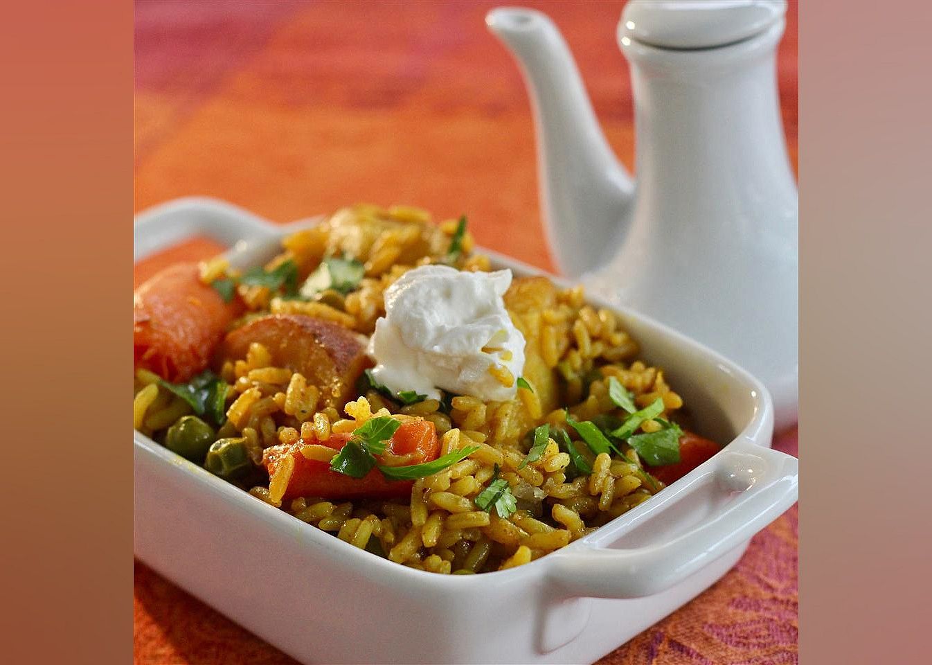 Vegetable Biryani (Tehri)