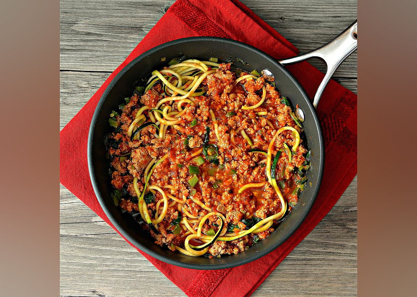 Turkey Spaghetti Zoodles