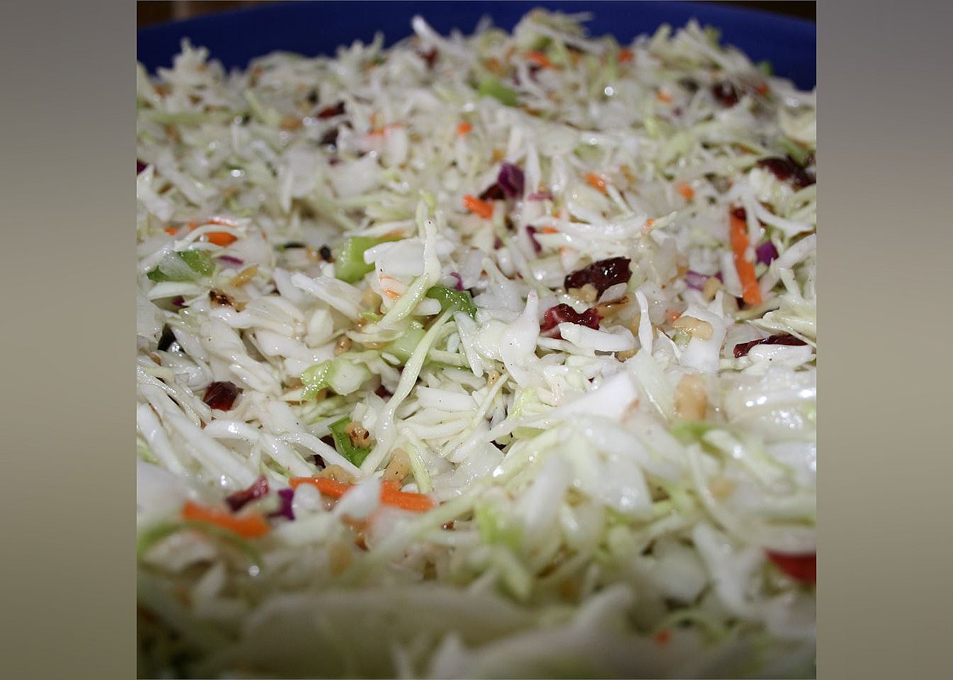 Cranberry Walnut Slaw