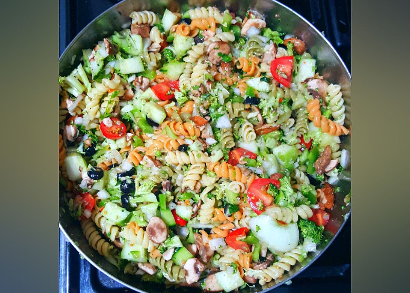 Rainbow Rotini Salad