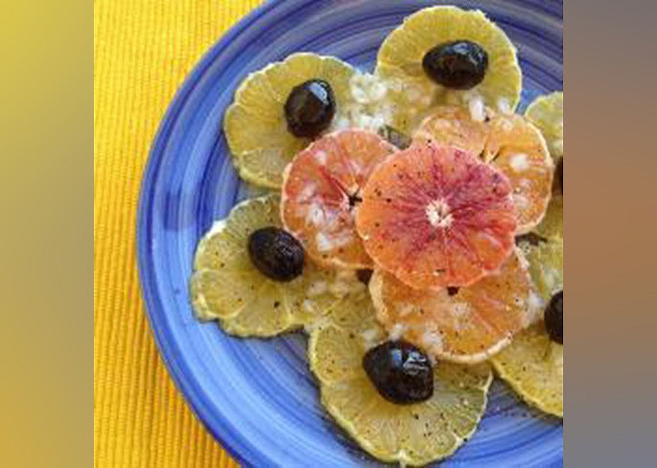 Turkish Orange Salad with Mediterranean Dressing