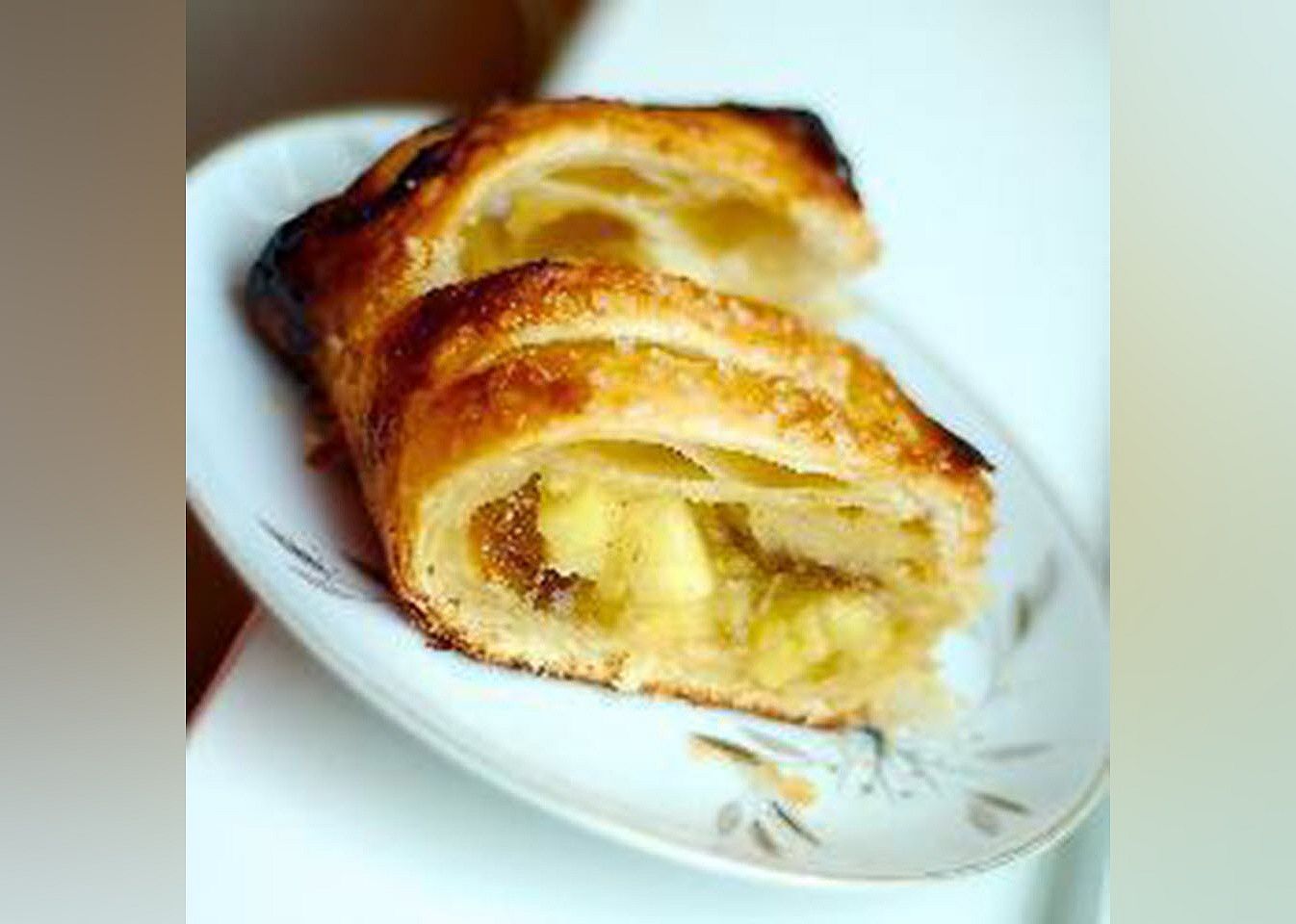 Quick Puff Pastry Apple Strudel