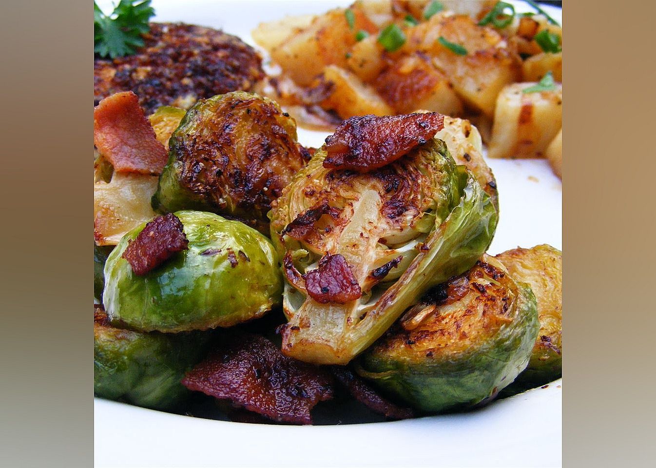 Quick Brussels and Bacon