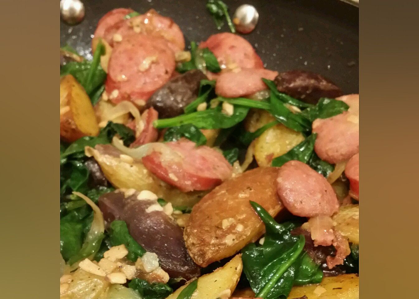 Easy Kielbasa Skillet Dinner
