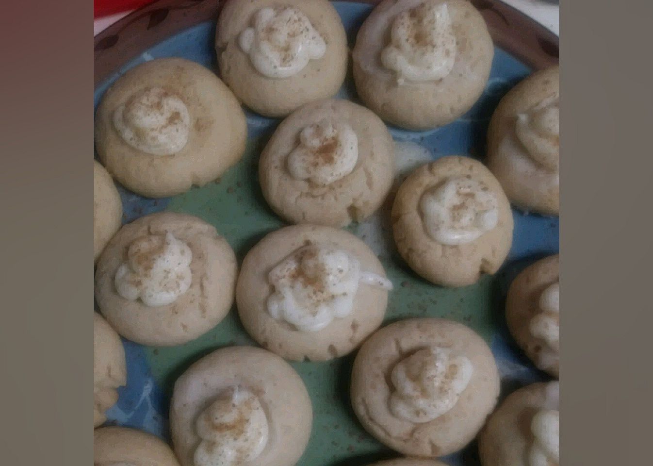 Eggnog Thumbprints