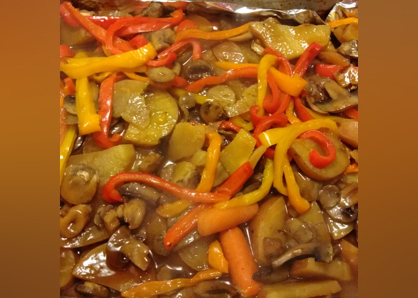Sheet Pan Ground Beef, Potato, and Carrot Dinner