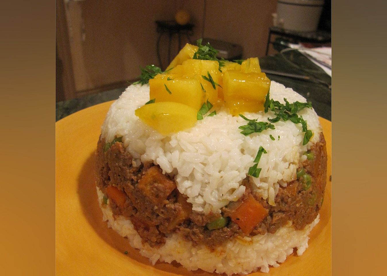 Arroz Tapado (Rice-On-Top)