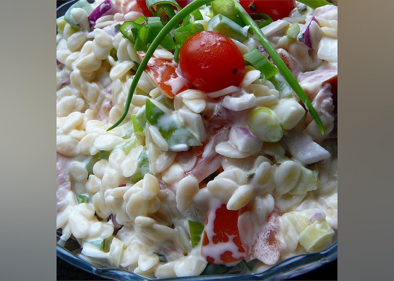 Orzo Ham Salad