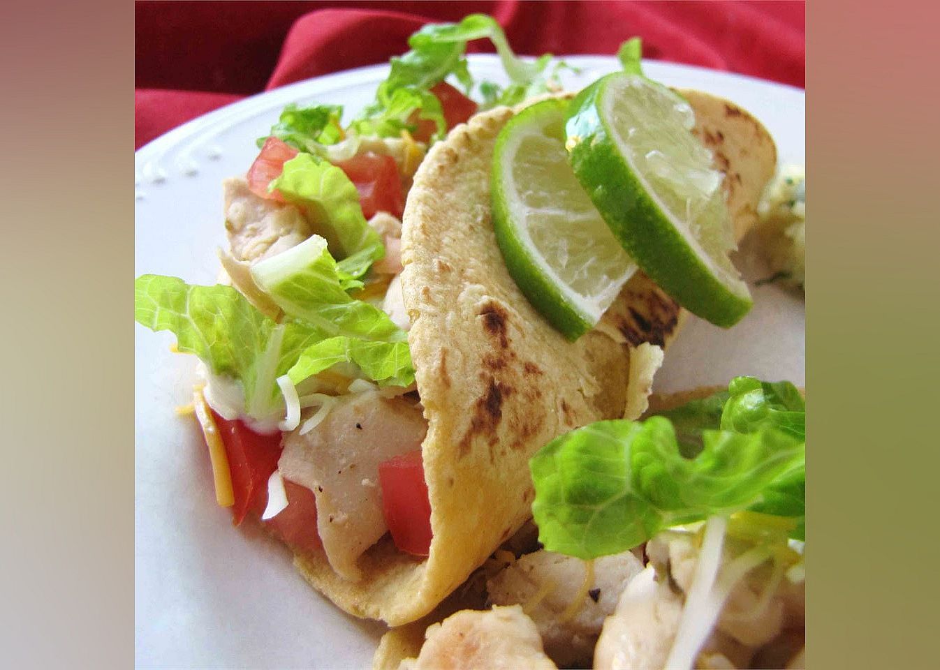 Lime Chicken Soft Tacos
