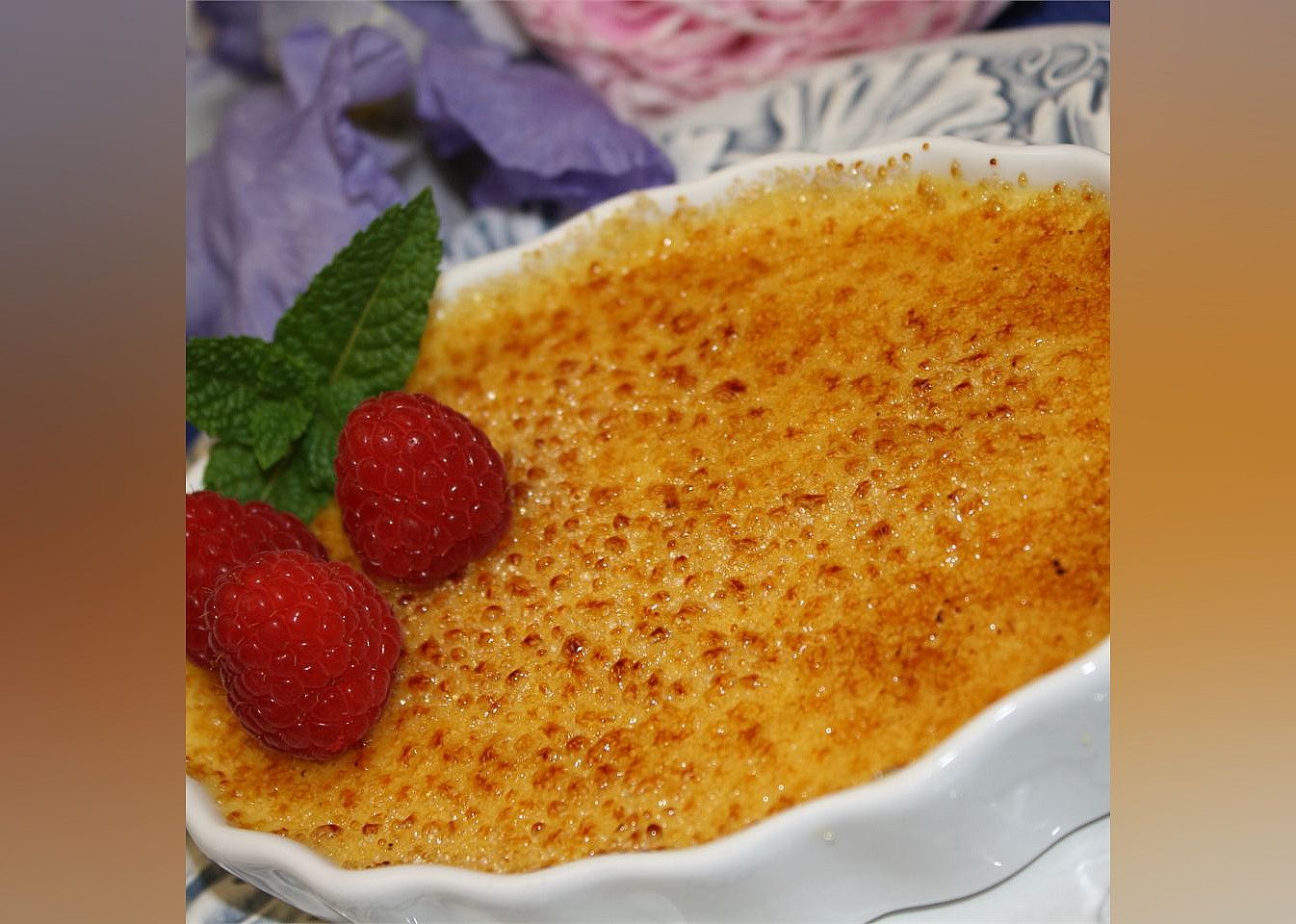 Irish Cream Creme Brulee