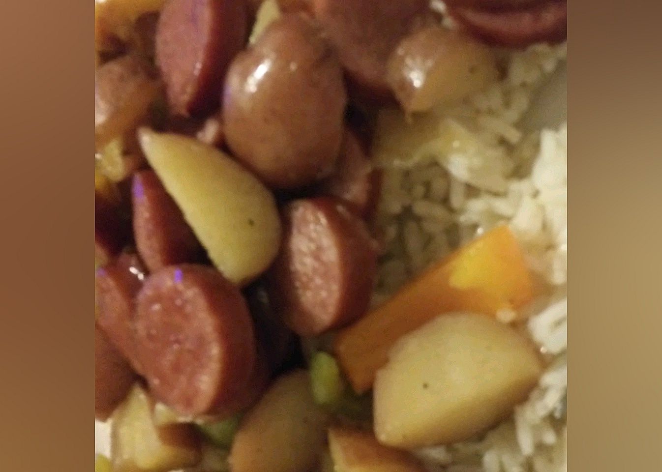 Kielbasa with Peppers and Potatoes