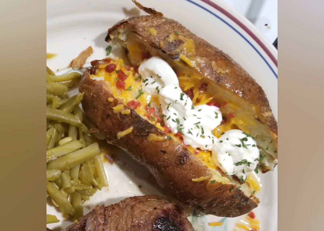 Air Fryer Baked Potatoes