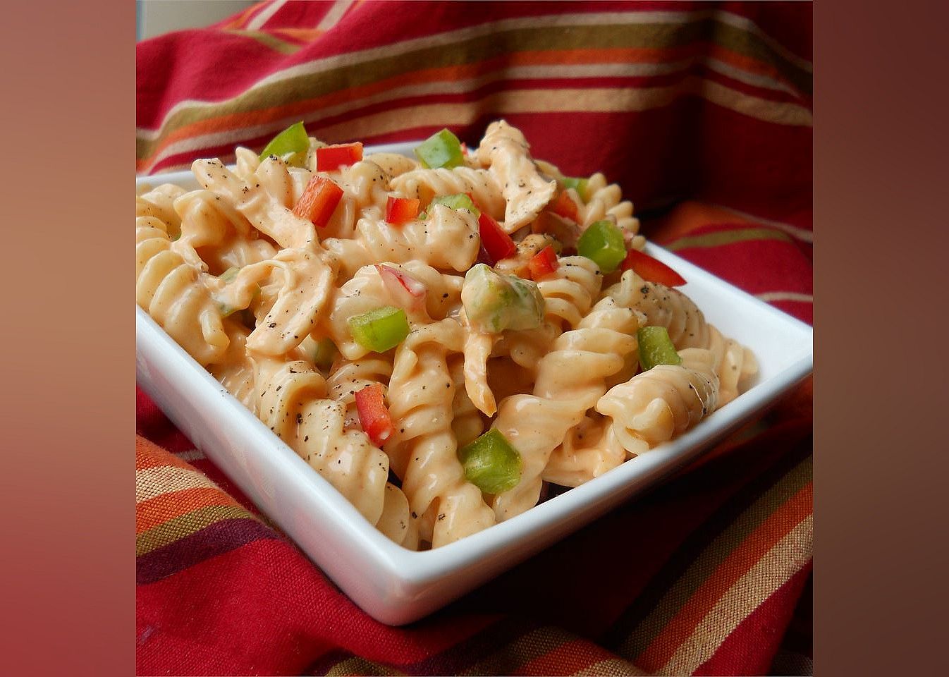 Buffalo Chicken Pasta Salad